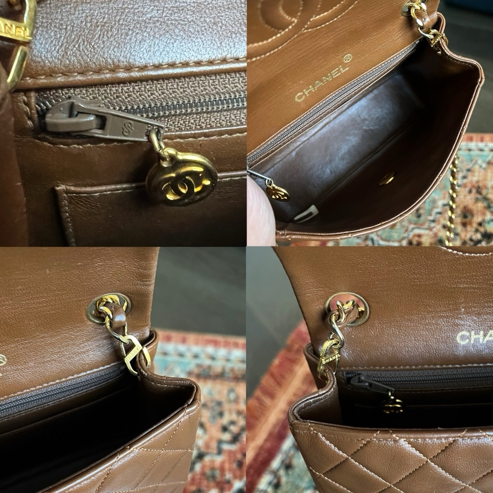 Chanel Classic Vintage Mini Square Flap Bag - Picture 9 of 10